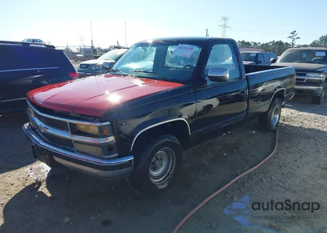 1990 Chevrolet Gmt-400 C1500 из США, поврежденный, VIN 1GCDC14K2LE213078